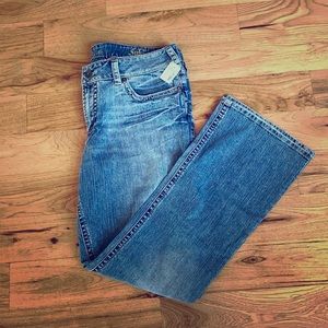 NWT- Silver Jeans - Suki - Size 16- Medium Wash